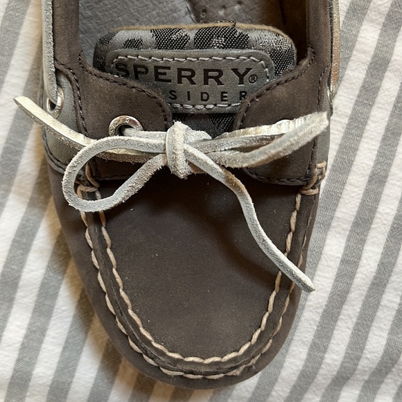 Sperry Topsider Angelfish Leopard Jaquard Boat Shoes - Picture 4 of 9